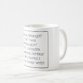 Mug Une petite boue intelligente (Devant droit)