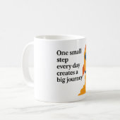 Mug Une petite étape - Motivation (Devant gauche)