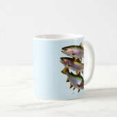 Mug Une pinte de truite (Devant droit)