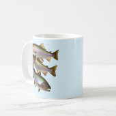 Mug Une pinte de truite (Devant gauche)