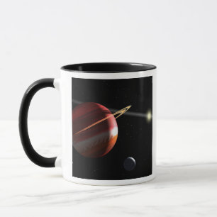 Mug Une planète de masse de Jupiter orbitant autour de