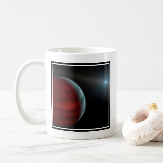 Mug Une Planète Géante Au Gaz Autour D'Une Étoile Nain (Avec donut)
