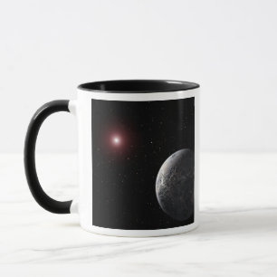 Mug Une planète glacée/rocheuse en orbite autour d'une