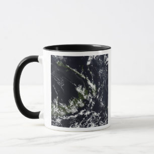 Mug Une plume volcanique de la caldeira de Rabaul