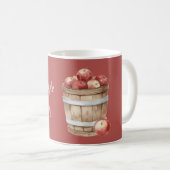 Mug Une pomme par jour (Devant droit)