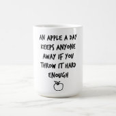 Mug Une pomme par jour (Centre)