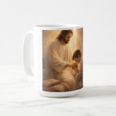 Mug Une prière à genoux avec Jésus (Devant gauche)