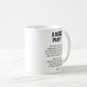 Mug Une prière d'infirmière (Devant droit)
