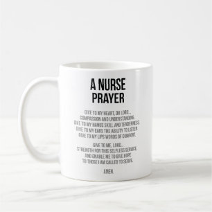Mug Une prière d'infirmière