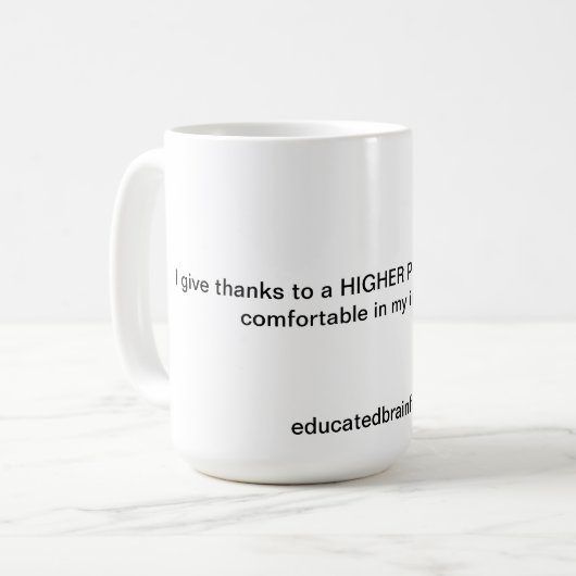 MUG UNE PUISSANCE PLUS ÉLEVÉE (Devant gauche)