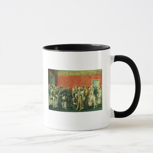 Mug Une réception dans l'ambassade de Téhéran, 1830s (Droite)