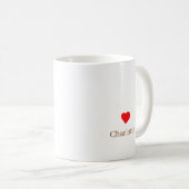 Mug Une réceptionniste vraiment géniale – Nom personna (Devant droit)
