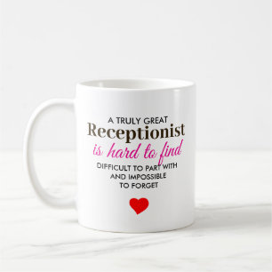 Mug Une réceptionniste vraiment géniale – Nom personna