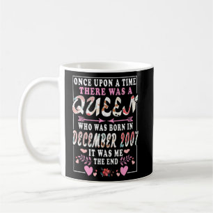 Mug Une Reine Née En Décembre 2007 Anniversaire Wo