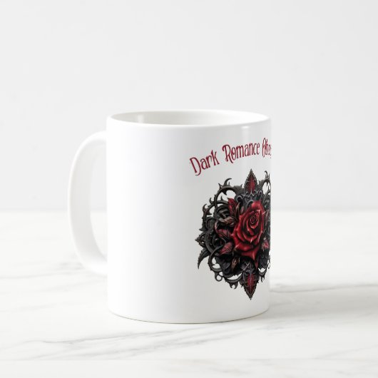 Mug Une romance sombre observée (Devant gauche)