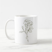 Mug Une rose pour la bien-aimée.... (Gauche)