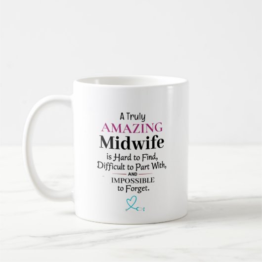 Mug Une sage-femme vraiment incroyable (Gauche)