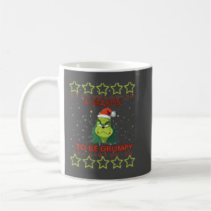 Mug Une saison pour être grincheuse, je déteste Noël