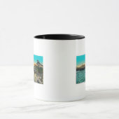 Mug Une scène de baignade typique à Long Beach (Centre)