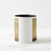 Mug Une scène de rivière, avec des pêcheurs étendant (Centre)