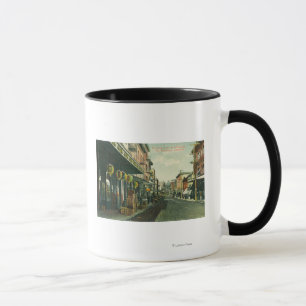 Mug Une scène de rue de Chinatown