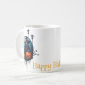 Mug Une scène d'Halloween éffrayante (Devant gauche)