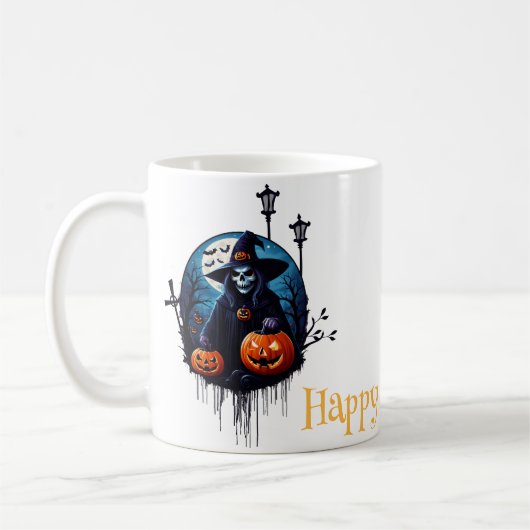 Mug Une scène d'Halloween éffrayante (Gauche)