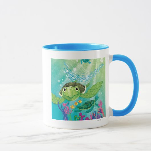 Mug Une Secourt de tortue de mer (Droite)