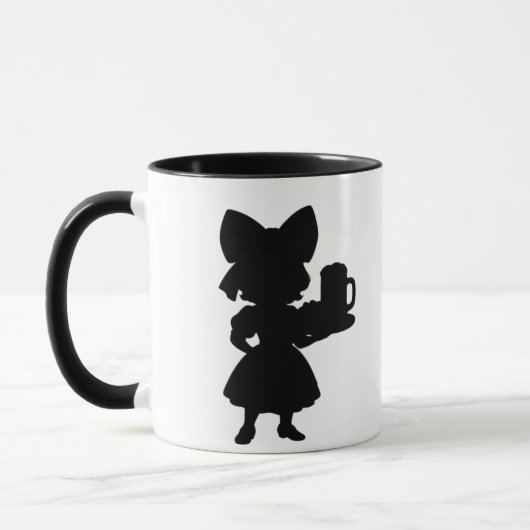 Mug Une serveuse alsacienne (Gauche)