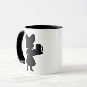 Mug Une serveuse alsacienne (Devant gauche)