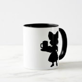 Mug Une serveuse alsacienne (Devant droit)