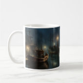Mug Une Soirée Foggy Au Port (Gauche)