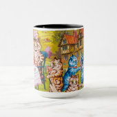 Mug Une soirée thé d'été par Louis Wain (Centre)