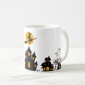 Mug Une sorcière simple en silhouette (Devant droit)