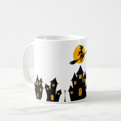 Mug Une sorcière simple en silhouette (Devant gauche)