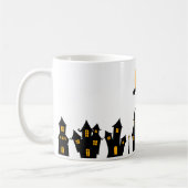 Mug Une sorcière simple en silhouette (Gauche)