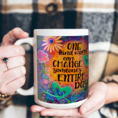 Mug Une sorte de mot Fun Floral