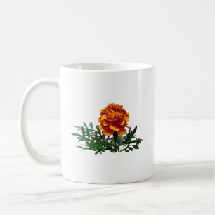 Mug Une Souci Orange avec des Pointes Jaunes