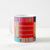 Mug une surface composée en Patchwork de style asiatiq (Devant gauche)