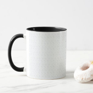 Mug Une surface entièrement blanche et sans fonctionna