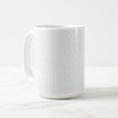 Mug Une surface entièrement blanche et sans fonctionna (Devant gauche)