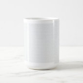 Mug Une surface entièrement blanche et sans fonctionna (Centre)