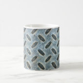 Mug Une texture de tissage métallique fond abstrait, v (Centre)