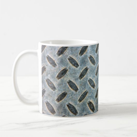 Mug Une texture de tissage métallique fond abstrait, v (Gauche)
