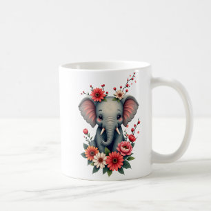 Mug Une touche d'été : Le bébé éléphant