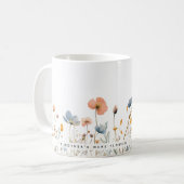 Mug Une touche florale au café Matins : Maman Cadeau (Devant gauche)