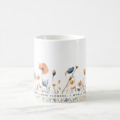 Mug Une touche florale au café Matins : Maman Cadeau (Centre)