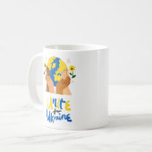 Mug Une unité mondiale pour l'Ukraine (Devant gauche)