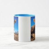 Mug Une vache jersiaise curieuse (Centre)