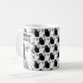 Mug Une Véritable Amitié Ne Meurt Jamais Des Fantômes  (Devant gauche)